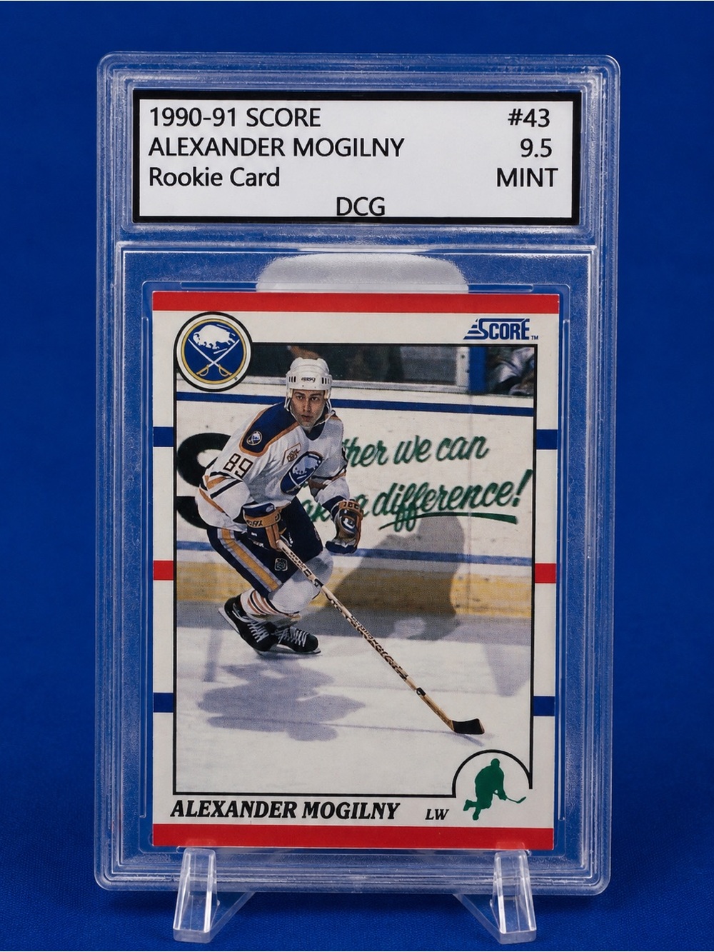 1990-91 Score Alexander Mogilny Rookie Card - Buffalo Sabres